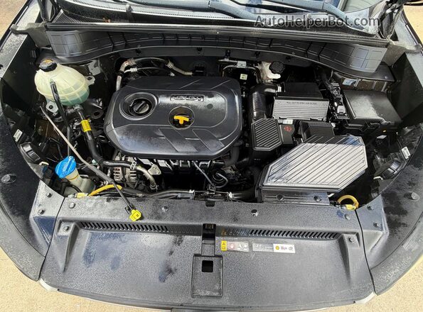 KM8J23A47JU700492 2018 HYUNDAI TUCSON Черный Вид панели приборов