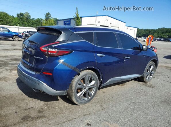 5N1AZ2MJ2KN121719 2019 NISSAN MURANO Blue 