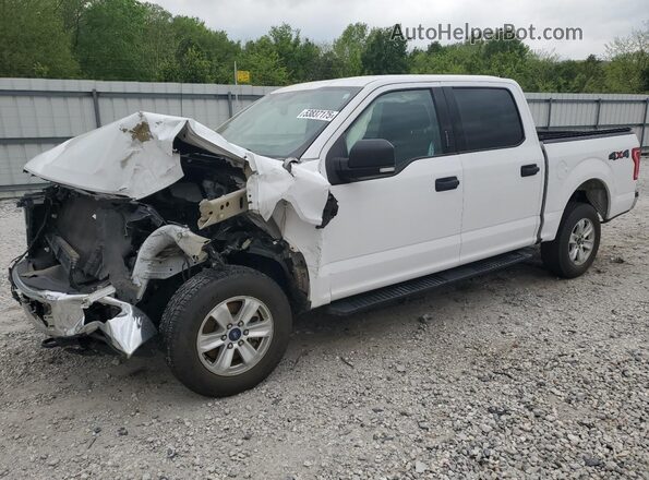 1FTEW1EF3HKE25784 2017 FORD F150 White Tył lewy