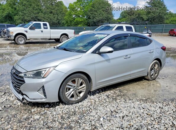 5NPD84LF2KH415084 2019 HYUNDAI ELANTRA Silver უკანა მარცხენა