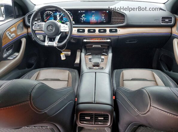 4JGFD6BB0NA665638 2022 MERCEDES-BENZ GLE White Vista del cuadro de instrumentos