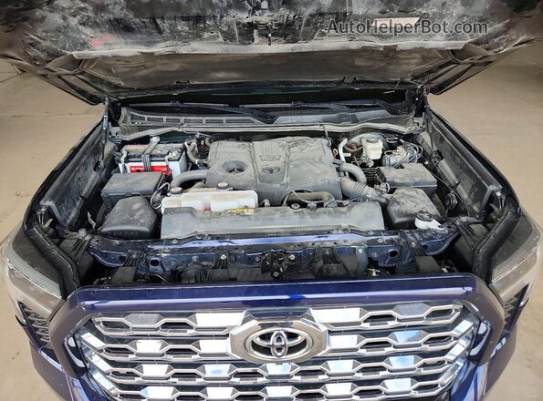 5TFNA5AB5RX030647 2024 TOYOTA TUNDRA Blue ძრავის განყოფილების ხედი