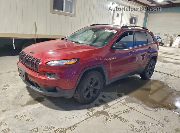 1C4PJMAB2HW584218 2017 JEEP GRAND CHER Maroon Trasero izquierdo