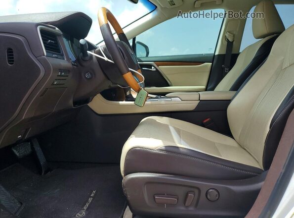 2T2ZZMCA3JC108964 2018 LEXUS RX White Widok deski rozdzielczej