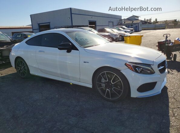 WDDWJ6EB5HF489790 2017 MERCEDES-BENZ C White 