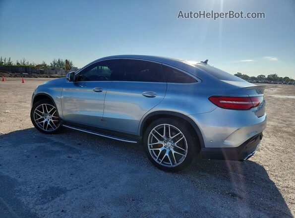 4JGED7FBXJA096173 2018 MERCEDES-BENZ GLE Silver Trasero derecho