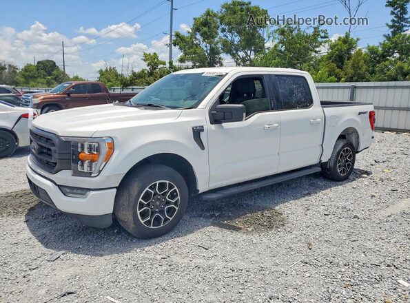 1FTEW1C89NKE08519 2022 FORD F150 White Rear left