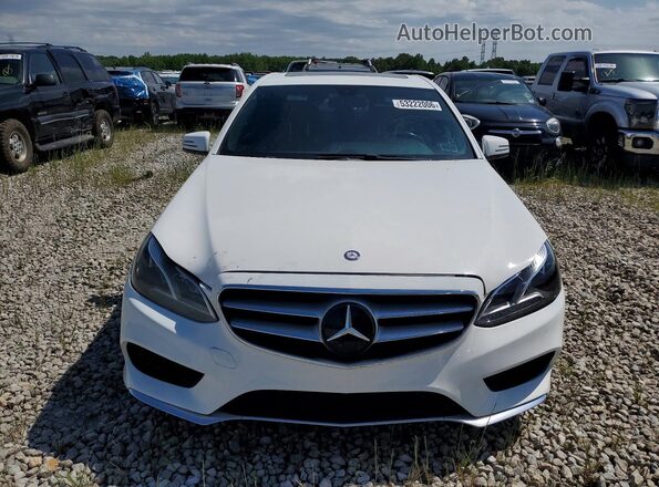 WDDHF5KB4GB270074 2016 MERCEDES-BENZ E White 