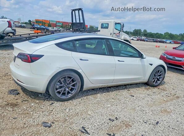 5YJ3E1EB1NF315154 2022 TESLA MODEL White 