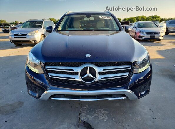WDC0G4KB8HF142259 2017 MERCEDES-BENZ GLC-CLASS Blue Widok z tyłu