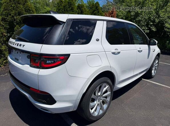 SALCT2FX4LH837353 2020 LAND ROVER DISCOVERY White Front right