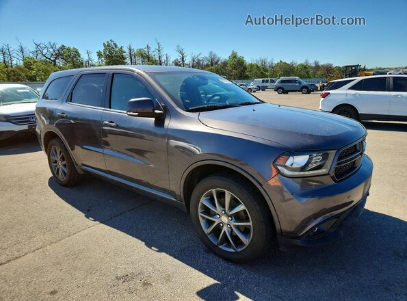 1C4RDJDG8HC847870 2017 DODGE DURANGO Gray Вид спереду