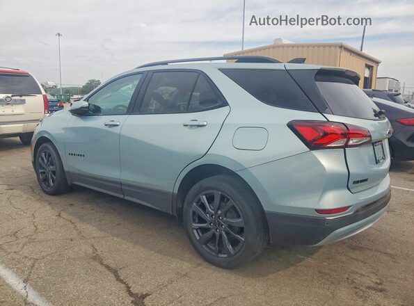 2GNAXMEV5N6141177 2022 CHEVROLET EQUINOX Blue Trasero derecho