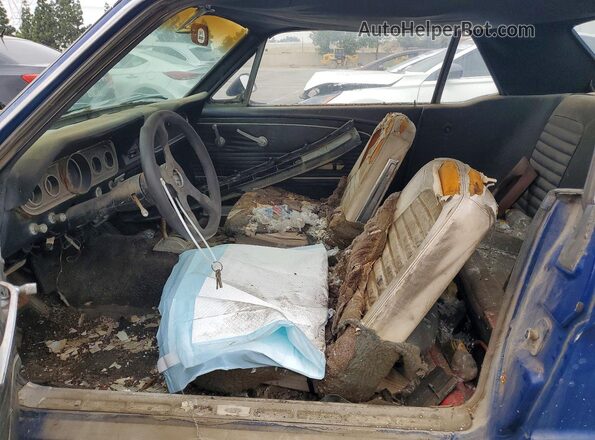 6R07C133952 1966 FORD MUSTANG Синий 