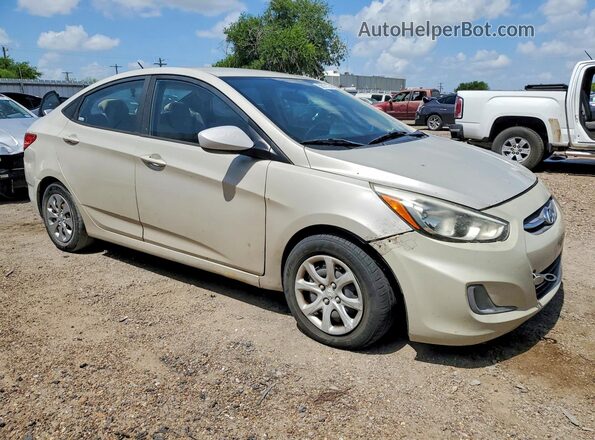 KMHCT4AE4HU220022 2017 HYUNDAI ACCENT Beige Front view