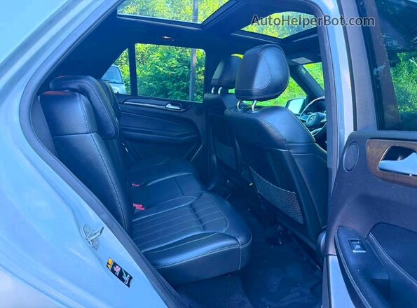 4JGDA6EB6JB160462 2018 MERCEDES-BENZ GLE Silver VIN კოდის სტიკერის ხედი