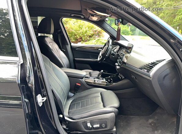 5UXTR9C52JLC73490 2018 BMW X3 Black Հետևի տեսք