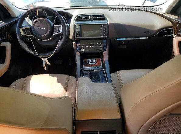 SADCK2FX0JA266724 2018 JAGUAR F-PACE Blue Instrument cluster view