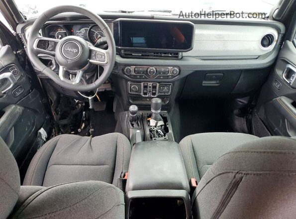 1C4PJXEN8SW644242 2025 JEEP WRANGLER Черный Вид щитка приборов