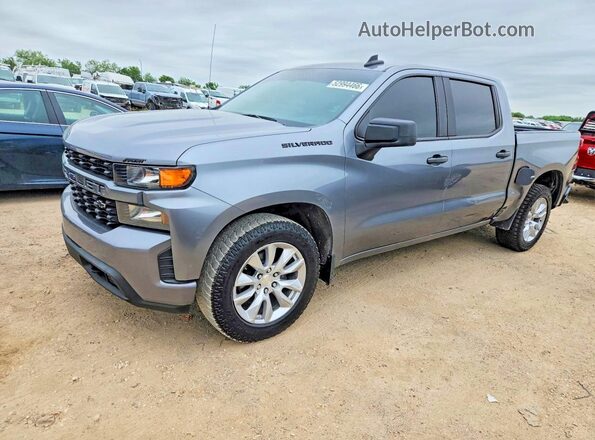 1GCPWBEKXNZ143544 2022 CHEVROLET SILVERADO Gray 