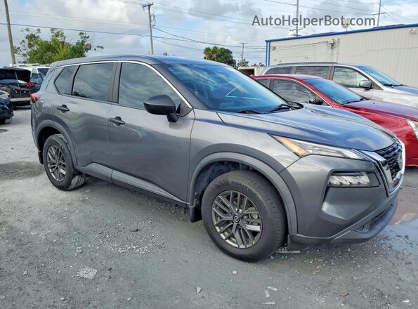 5N1AT3AA9MC670909 2021 NISSAN ROGUE Gray 