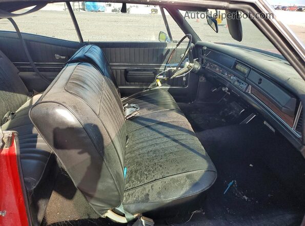252878E210425 1968 PONTIAC VENTURA Красный Вид задних сидений