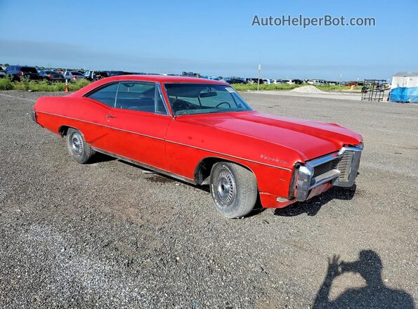 252878E210425 1968 PONTIAC VENTURA Красный Передняя правая четверть