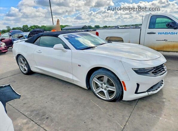 1G1FB3DX9L0118896 2020 CHEVROLET CAMARO White Vista frontal
