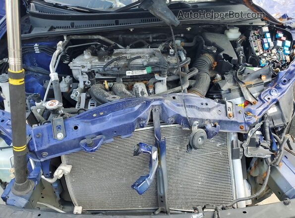 5YFBURHEXKP925363 2019 TOYOTA COROLLA Blue Engine compartment view