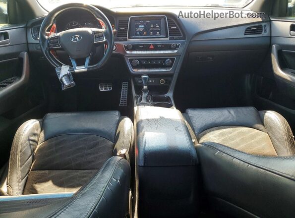 5NPE34AF5JH684684 2018 HYUNDAI SONATA Серебряный Вид щитка приборов