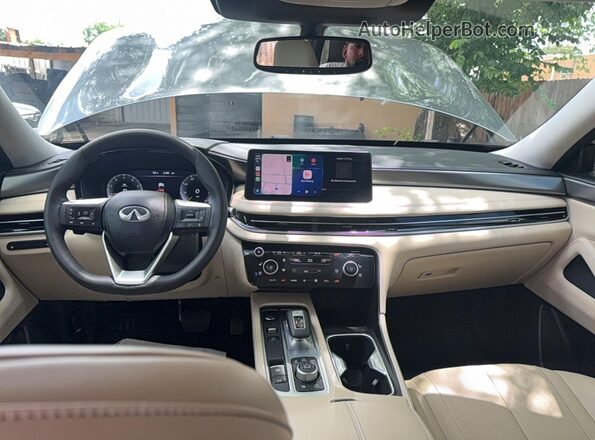 5N1DL1FRXNC330962 2022 INFINITI QX60 Gray Հետևի նստատեղերի տեսք