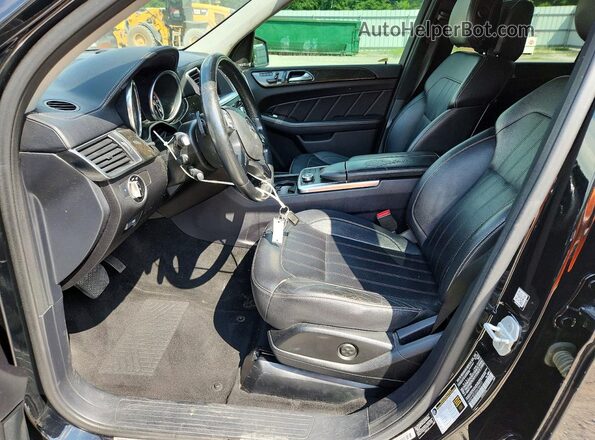 4JGDF6EE2GA709777 2016 MERCEDES-BENZ GL-CLASS Black Widok deski rozdzielczej