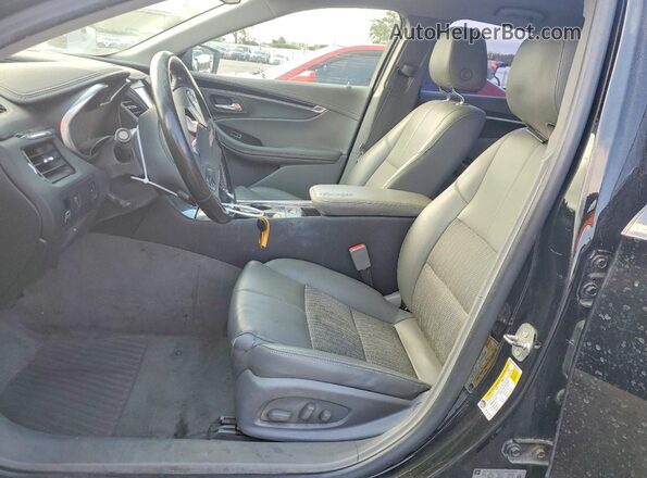 2G1105SA0H9151924 2017 CHEVROLET IMPALA Black Вид панелі приладів