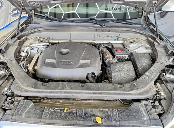 YV4A22RM6K1351487 2019 VOLVO XC60 Gray VIN კოდის სტიკერის ხედი
