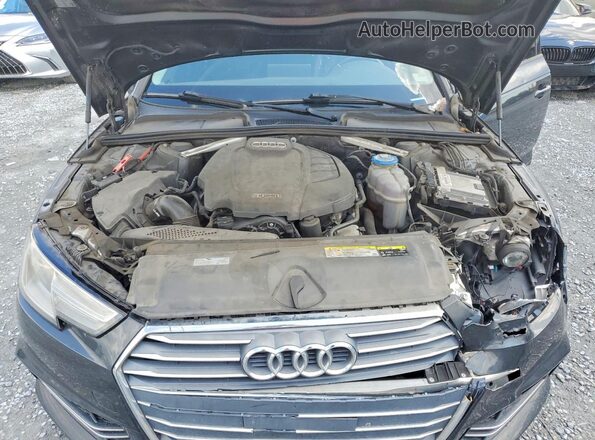 WAUKMAF43JN019978 2018 AUDI A4 Gray 