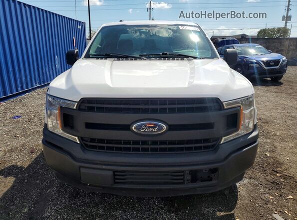 1FTEX1C56JKF06145 2018 FORD F150 Белый Вид сзади
