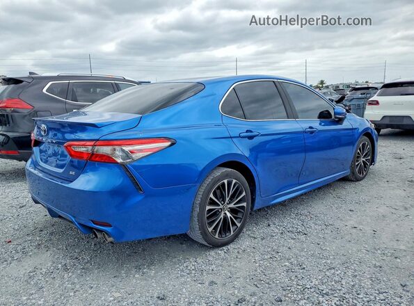 4T1B11HK2JU080277 2018 TOYOTA CAMRY Синий 