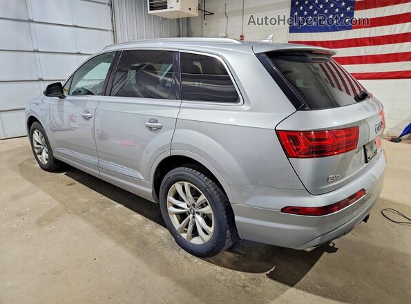 WA1LAAF79HD042993 2017 AUDI Q7 Silver Задня права чверть