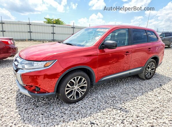 JA4AZ3A3XGZ037853 2016 MITSUBISHI OUTLANDER Red 