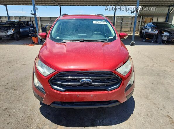 MAJ3S2GEXMC409301 2021 FORD ECOSPORT Red Вид ззаду