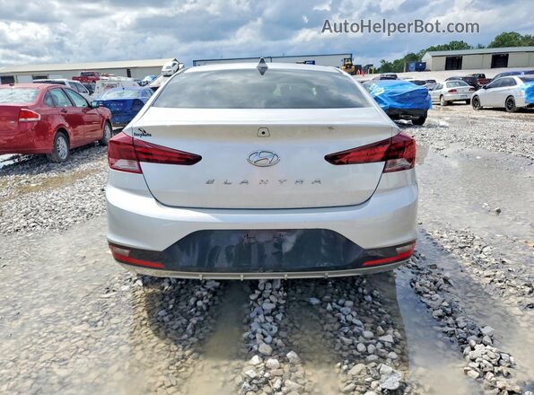 5NPD84LF2KH415084 2019 HYUNDAI ELANTRA Silver წინა სალონის ხედი