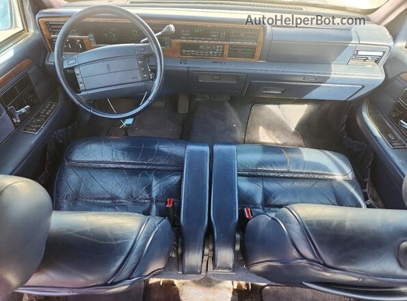 1LNLM974XRY734072 1974 LINCOLN CONTINENTA Белый Вид панели приборов