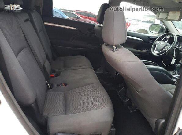 5TDZZRFH6HS231640 2017 TOYOTA HIGHLANDER Белый Вид подкапотного пространства