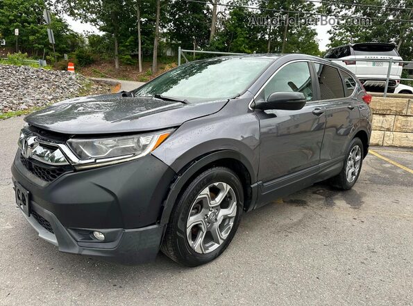 2HKRW2H88JH656043 2018 HONDA CRV Gray Вид спереду