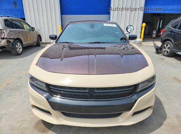 2C3CDXKT0KH611862 2019 DODGE CHARGER Brown Հետևի տեսք
