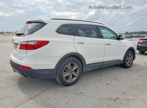 KM8SM4HF3GU160434 2016 HYUNDAI SANTA White Delantero derecho