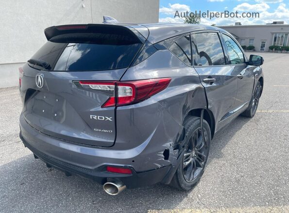 5J8TC2H6XML803557 2021 ACURA RDX Gray 