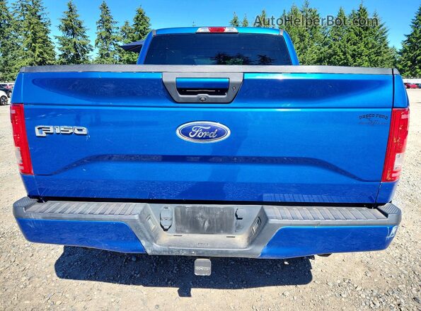 1FTEW1EP4HKC35632 2017 FORD F150 Blue 
