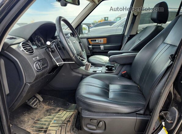 SALAG2V65GA808169 2016 LAND ROVER LR4 Black Вид панелі приладів