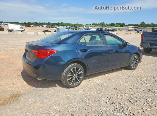 5YFBURHE9HP625998 2017 TOYOTA COROLLA Blue Передня права чверть